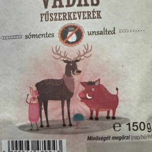 VADAS FŰSZERKEVERÉK 150g ÍZFOKOZÓ ÉS TARTÓSÍTÓSZERMENTES, SÓMENTES
