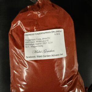 Csemege I.osztályú Fűszerpaprika Őrlemény 0.5 Kg