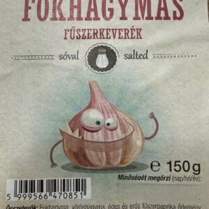 FOKHAGYMÁS FŰSZERKEVERÉK 150g ÍZFOKOZÓ ÉS TARTÓSÍTÓSZERMENTES